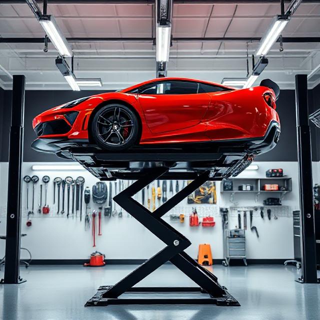 scissor lift for car