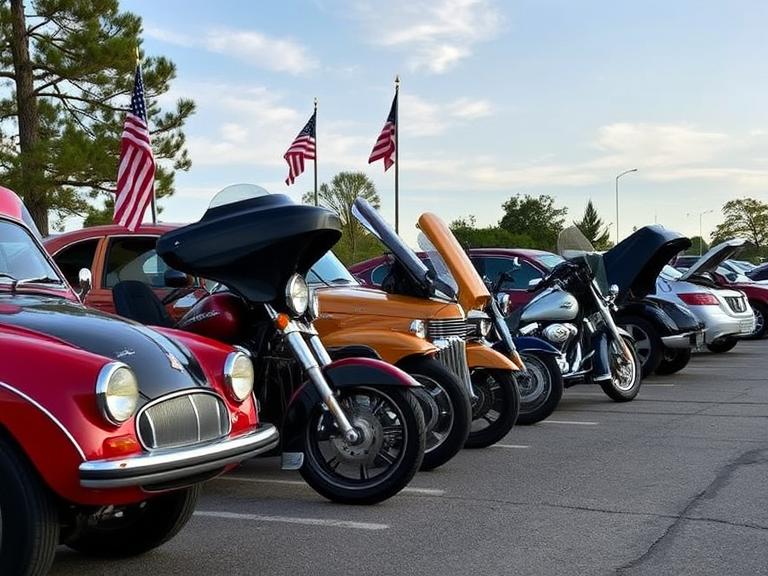 rock point church car show